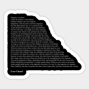 Coco Quotes Sticker